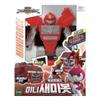 caincosmetic Mini Transforming Robot Sammy Bot Figure  Red Mecha with Dual Transformation Modes (Robot & Firetruck) view 1