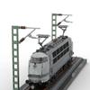 BICRKTOMXY BR103 Electric Locomotive Train Builidng Blocks Set, 2,601 Pieces Airport Express Building Kit, Collectible Train Building Model for Adult & Ideal Gift for Home Dcor - Dynamic Version view 3