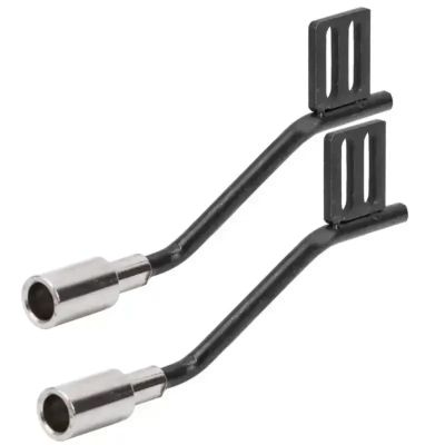 Compatible with Scx10 1/10 RC Car Upgrade Modification Replacement Parts Accessories 1Pair Metal Decoration Exhaust Pipe RC Car Accessories