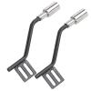 Compatible with Scx10 1/10 RC Car Upgrade Modification Replacement Parts Accessories 1Pair Metal Decoration Exhaust Pipe RC Car Accessories view 2