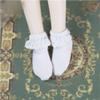 1/3 1/4 1/6 BJD Doll Lace Socks Ankle Socks Short Socks for 30 cm/45 cm/60 cm Doll Socks Clothes Accessories(White,1/3) view 1