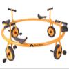 Ageliya Preschool Pedal Vehicles for Kids Aged 3+, Rotating Bike 4 Seats 360 Spin for Daycare Kindergarten Playground and Classroom Outdoor Play Equipment Yellow view 1