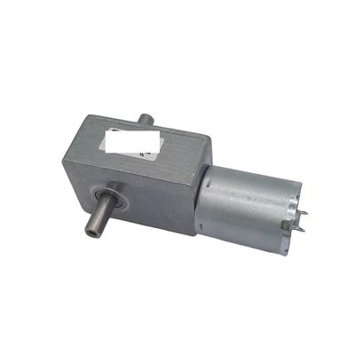 6V Small DC Gear Reduction electronic starter JGY370S 12V Double Shaft Worm Gear electronic starter 24V Self-lock package A 6V 150rpm
