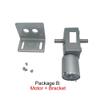 6V Small DC Gear Reduction electronic starter JGY370S 12V Double Shaft Worm Gear electronic starter 24V Self-lock package A 6V 150rpm view 2