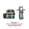 6V Small DC Gear Reduction electronic starter JGY370S 12V Double Shaft Worm Gear electronic starter 24V Self-lock package A 6V 150rpm view 3