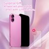 Fake Phone Dummy Prop Phone, Play Decoy Phone Pear Phone Non-Working Phone 16, Display Phone Look Like Real Phone 16 (Pink) view 2
