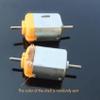 1pc 130 Double Output Shaft DC Toy electronic starter 1.5-6V 3V 11000rpm DIY Model view 2