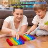 2Pack Pop Fidget Toys,ABC Learning and Educational Toys,26 Letters and Numbers 1-30,Popper Games Bulk and Party Favors Toddler Sensory Toys for Christmas Birthday Gifts,Classroom Prizes (2) view 2