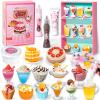 18 Minature Food Slime Kit for Girls, Mini Sweet Dessert & Drink, Arts and Crafts Set, DIY Kitchen Pretend Play Toys, Classroom Prizes Party Favors Gift for Kids Ages 8-12, NOT Edible view 1
