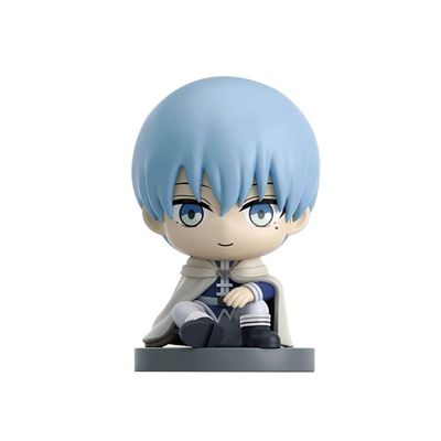 Frieren Figure Fern Statue Stark Figurine, 2'' Mini Anime Frieren Look Up Figure Cake Topper Decoration Desktop Cute Figure Collectible Gifts