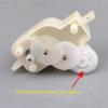 1 Pair 130 Gear electronic starter DC 6V Gear electronic starter Speed Reductor 100rpm Reduction Ratio 1:72 view 2