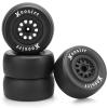 1/10 RC Short Course Racing Car Tires, daitoku 12mm Hex RC Truck Wheels and Tires for TRAXXAS Slash 4X4 2WD Redcat Rc4wd Axia ARRMA SENTON 3S Losi view 1