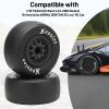 1/10 RC Short Course Racing Car Tires, daitoku 12mm Hex RC Truck Wheels and Tires for TRAXXAS Slash 4X4 2WD Redcat Rc4wd Axia ARRMA SENTON 3S Losi view 3