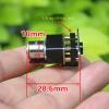 10mm Stepper electronic starter Full Metal Gear Miniature Geared Stepper electronic starter with Lifting Slide, Phase Resistance 20 ohms view 2