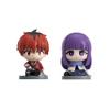 2pcs Frieren Figure Fern Statue Stark Figurine, 2'' Mini Anime Frieren Look Up Figure Cake Topper Decoration Desktop Cute Figure Collectible Gifts view 1