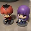 2pcs Frieren Figure Fern Statue Stark Figurine, 2'' Mini Anime Frieren Look Up Figure Cake Topper Decoration Desktop Cute Figure Collectible Gifts view 2
