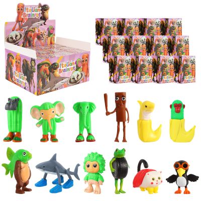 Aerofrog Italian Brainrot Figures Blind Box,Tralalero Tralala,Tung Tung Tung Sahur, Mystery Box, (12Pcs)