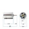 1Pc 12V DC electronic starter RS-385PH-2075 Carbon Brush High Torque DC DIY Tool electronic starter view 3