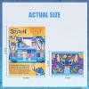 Stitch All-in-One Kids Cosmetic Compact Set Includes Washable Lip Gloss, Eye Shimmer, Cheek Shimmer, Brushes Colorful Portable Beauty Set for Girls, Tweens, Ages 3+ by Townley Girl view 3