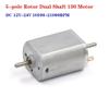 1PC 5-Pole Rotor 130 Carbon electronic starter DC 12V-24V 21000RPM High Speed Dual Shaft for RC Car Rail Train Boat Toy view 2