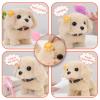 Vanvimen 16 Pcs Robot Dog Toys for Girls, Toys for 3 4 5 6 7 8 Year Old Girls Kids Boys, Realistic Robot Puppy Toy for 5-7 6-8, Ideas Birthday Gifts for Girl 3 4 5 6 Year Old view 2