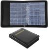 360-Slot Coin Collection Album, Leather-Bound Pvc Coin Book For Collectors, 7.9 X 6.3 X 1.3 Inches view 3