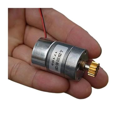 -12V 92 RPM Slow Speed Full Metal Gearbox Gear electronic starter with 12 Teeth Metal Copper Gear Large Torque 1: 90 Reduction Ratio