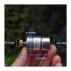 -12V 92 RPM Slow Speed Full Metal Gearbox Gear electronic starter with 12 Teeth Metal Copper Gear Large Torque 1: 90 Reduction Ratio view 3