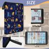 Kuquteed Construction Trucks Trading Card Binder 9 Pocket 900 Cards Holder Collector Album with 50 Removable Sleeves Gifts for Boys Girls Excavator Blue Sports Game Cards view 2