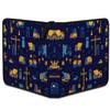 Kuquteed Construction Trucks Trading Card Binder 9 Pocket 900 Cards Holder Collector Album with 50 Removable Sleeves Gifts for Boys Girls Excavator Blue Sports Game Cards view 3