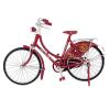 Retro Mini-Finger Bike with Metal Frame Simulation - Great for Men, Women, Teens & Adults - Cake Topper Party Decorations & Birthday Gifts view 1