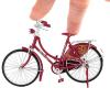 Retro Mini-Finger Bike with Metal Frame Simulation - Great for Men, Women, Teens & Adults - Cake Topper Party Decorations & Birthday Gifts view 3