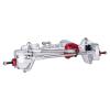 Aluminum Alloy Portal Axle Complete Front Rear Axle for Axial SCX10 III AXI03007 1/10 RC Crawler Upgrades (Silver) view 2