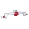 Aluminum Alloy Portal Axle Complete Front Rear Axle for Axial SCX10 III AXI03007 1/10 RC Crawler Upgrades (Silver) view 3