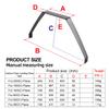 RC Airplane Landing Gear for Yak Series, Carbon Fiber Landing Gear  for Yak  30E/50E/26CC/50CC/80CC/100CC Gasoline RC Airplane Accessoires (Yak 90E) view 4