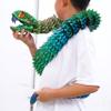 47.5inch Super Large 3D Printed Snake Models,Movable Teeth,Flexible Joint Animal lacertid Figurines, Stress Relief, Fidget restlessness, ADHD Toys, Surprise Fantasy Gifts (RGB/79inch) view 3