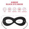 AIMIKE Superhero Mask, Black Felt Eye Mask, Halloween Dress Up, Adjustable Eyemask w/Elastic Rope, Party Favors for Kids view 2