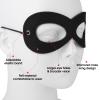 AIMIKE Superhero Mask, Black Felt Eye Mask, Halloween Dress Up, Adjustable Eyemask w/Elastic Rope, Party Favors for Kids view 3