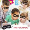 AIMIKE Superhero Mask, Black Felt Eye Mask, Halloween Dress Up, Adjustable Eyemask w/Elastic Rope, Party Favors for Kids view 4