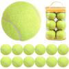 Haiyou Tennis Balls, 12 Pcs Training Tennis Balls, High Elasticity Practice Tennis Balls for Beginner Training, Exercise Playing Balls for Pet Dog view 1