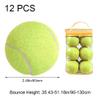 Haiyou Tennis Balls, 12 Pcs Training Tennis Balls, High Elasticity Practice Tennis Balls for Beginner Training, Exercise Playing Balls for Pet Dog view 2