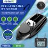 URFunModel V030 RC Bait Boat for Fishing, 12V 2.4G High-Speed Remote Control Bait Boat with GPS Positioning/Lights, Outdoor Toy Gift for Adults, US Plug/Fish Finder Version view 2