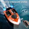 URFunModel V802 RC Bait Boat for Fishing, Dual Antenna 4 Compartments 3KG Large Capacity High-Efficiency Remote Control Bait Boat with Lights, Outdoor Toy Gift for Adults, US Plug view 3