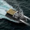 URFunModel V050 RC Bait Boat for Fishing, 12000mAh 500M 1.5KG Large Capacity Single-Hopper Remote Control Bait Boat with Lights, Outdoor Toy Gift for Adults, US Plug view 3