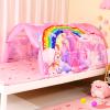 Bed Tent for Kids Lucky Castle Bed Tent Foldable Play House for Children Play Tents for Girls Boys Sleeping Canopy Playhouse view 1