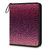 Kuquteed Pink Leopard Print Trading Card Binder 9 Pocket 900 Cards Holder Collector Album with 50 Removable Sleeves Gifts for Boys Girls Animals Skin Sports Game Cards view 1