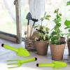 Baoblaze 3 Pieces Kids Gardening Tools Includes Shovels Rake for Boys Girls Compact Accessories Lightweight Portable Garden Tool Kit view 3
