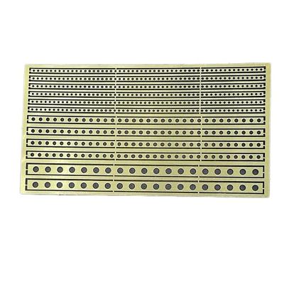 1/700 Scale Naval Perforated Deck Strips Brass Photo-Etched Modification Parts for WWII Ship Models