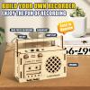 3-in-1 STEM Kit for Kids: Build a Radio, Recorder & Bluetooth Speaker  Fun DIY Electronics Project for Teens, Toy Set Gifts for Boy Girl view 4