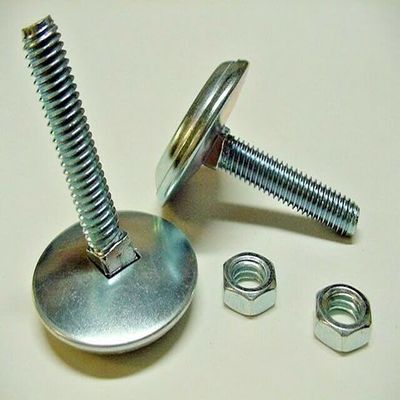 2pc Pinball Machine Arcade 2" Leg Levelers Floor Jack Screw Pads Feet Bolt Stern